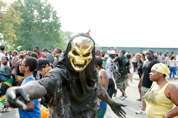 Boston Carnival Jab Jab photograph by Michael C. Smith 