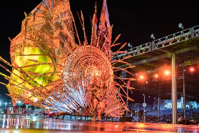 Trinidad carnival 2020 King & Queen show Port of Spain 